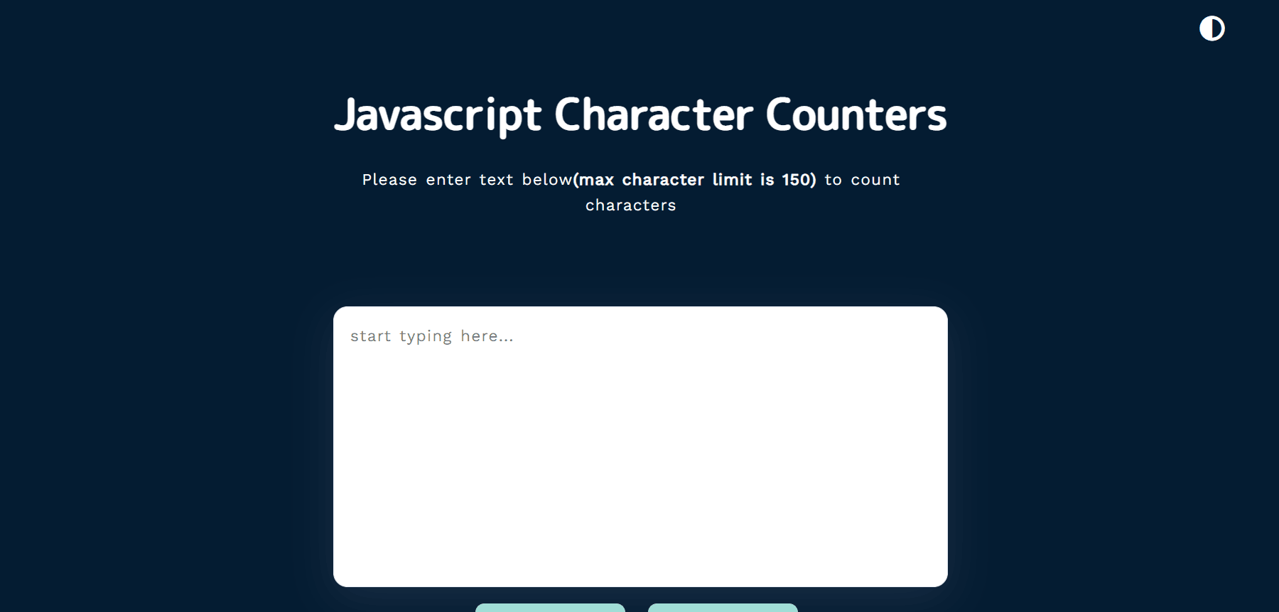 Character Counter