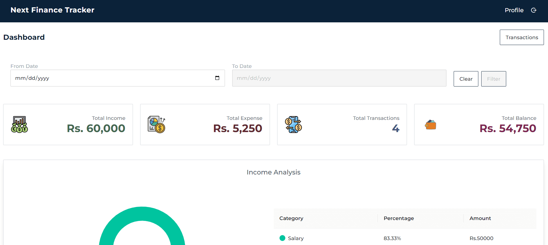 Next Finance Tracker